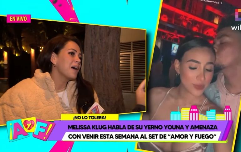 Melissa Klug sobre relación de Samahara Lobatón y Youna: “Ella es feliz así”