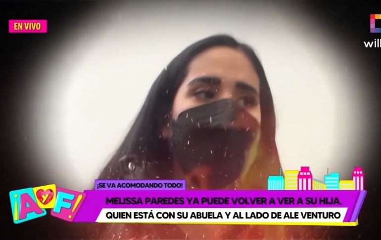 Melissa Paredes: qué dijo cuando fue consultada sobre embarazo de Ale Venturo y ‘El Gran Show’