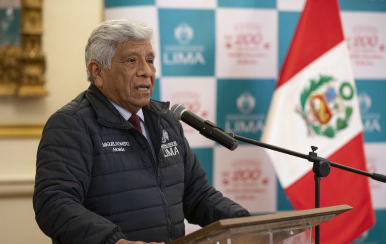 Portada: Alcalde de Lima adelantó que no pedirá reunión con misión de la OEA que llegará al Perú