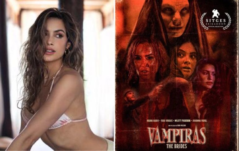 Milett Figueroa pronto hará su estreno en Netflix: ¿de qué tratará 'Vampiras: the brides'?