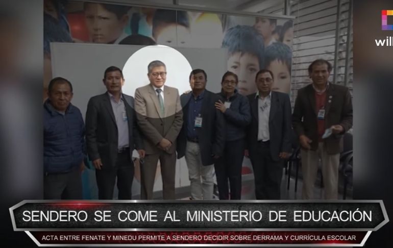 NOTA | Sendero se come al Ministerio de Educación [VIDEO]