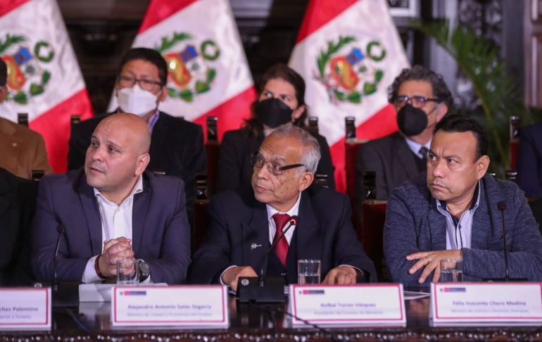 Pedro Castillo: ministros darán conferencia de prensa en respuesta a la Fiscalía