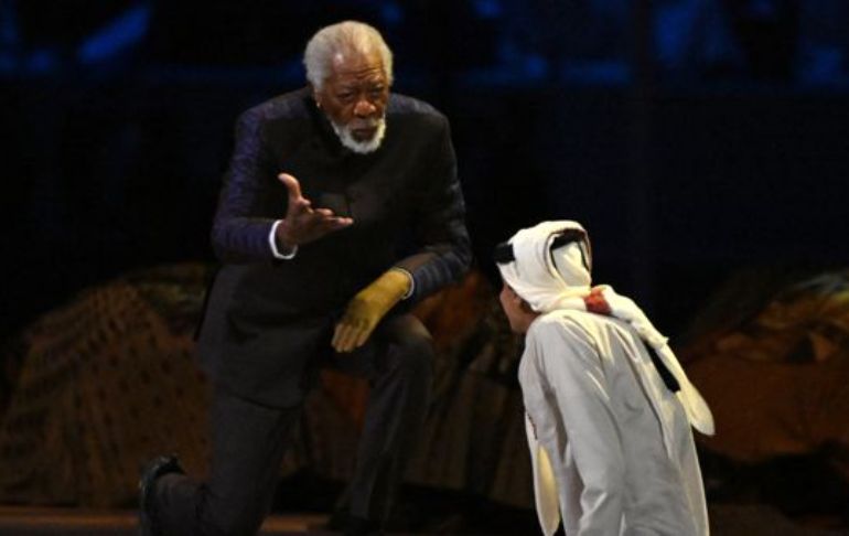 Morgan Freeman inauguró el Mundial Qatar 2022: "El fútbol une a personas y naciones" [VIDEO]