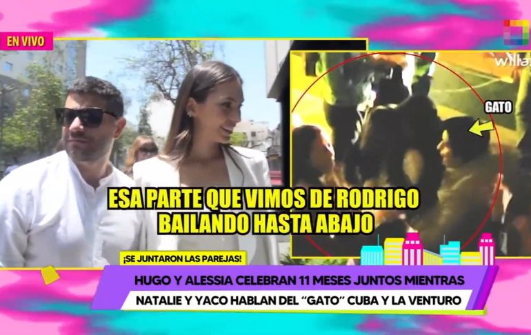 Natalie Vértiz: así reaccionó cuando le consultaron por ampay de Rodrigo Cuba [VIDEO]