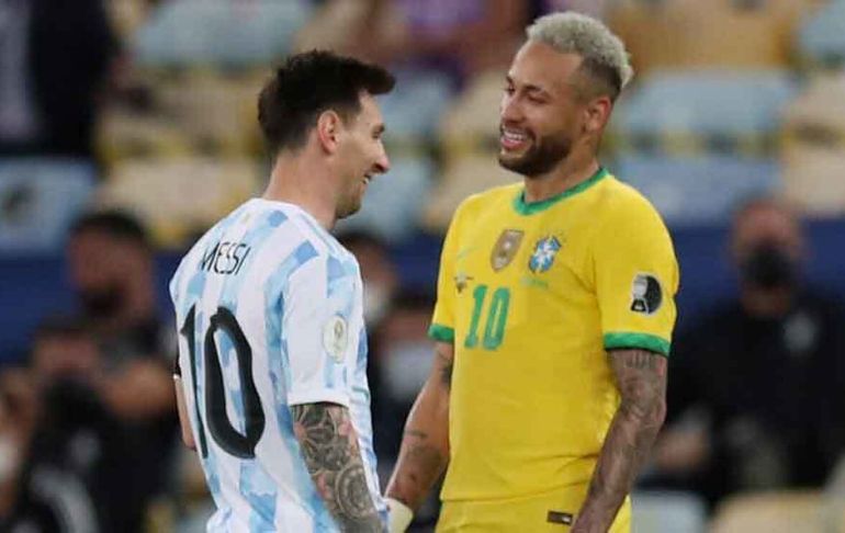 Portada: Neymar sobre el Mundial Qatar 2022: "Le digo a Messi que voy a ser campeón y a vencerlo"