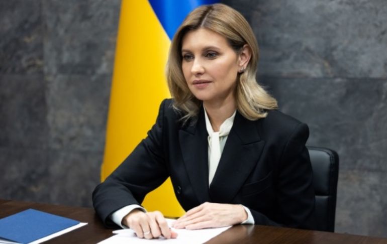 Portada: Olena Zelenska: esposa de Volodímir Zelenski dice que Isabel II compartía deseo de libertad de Ucrania