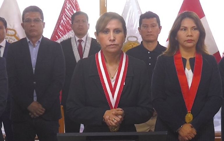 Fiscal Patricia Benavides: "Es responsabilidad exclusiva y excluyente del Congreso decidir sobre el trámite de la denuncia constitucional"