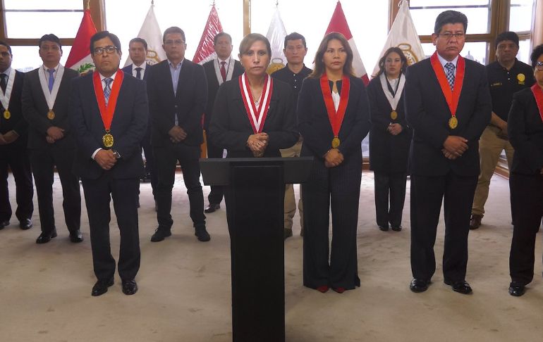 Fiscal Patricia Benavides pide al Congreso tramitar denuncia constitucional en marco de la Convención de las Naciones Unidas contra la Corrupción