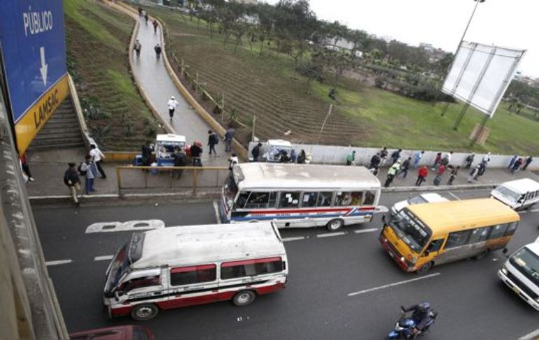 Paro de transporte urbano: MTC afirma que "Lima está con total normalidad”