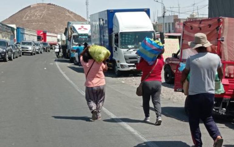 Portada: Paro de transportistas: este martes inician protesta debido al aumento del combustible