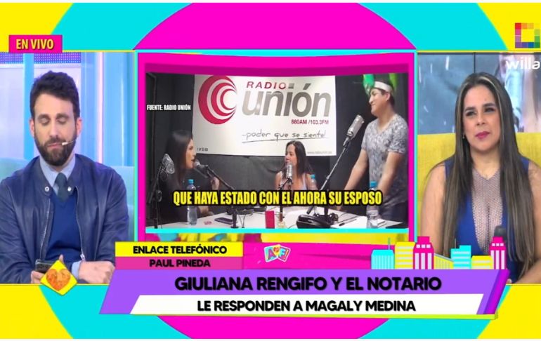 Paul Pineda, notario de Giuliana Rengifo, rompe su silencio: "Estoy separado"