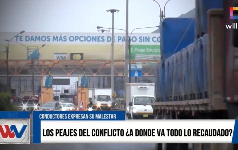 Los peajes del conflicto: ¿a dónde va todo lo recaudado? [VIDEO]