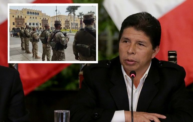 Portada: Pedro Castillo convoca a militares para resguardar Palacio de Gobierno tras denuncia constitucional en su contra [VIDEO]
