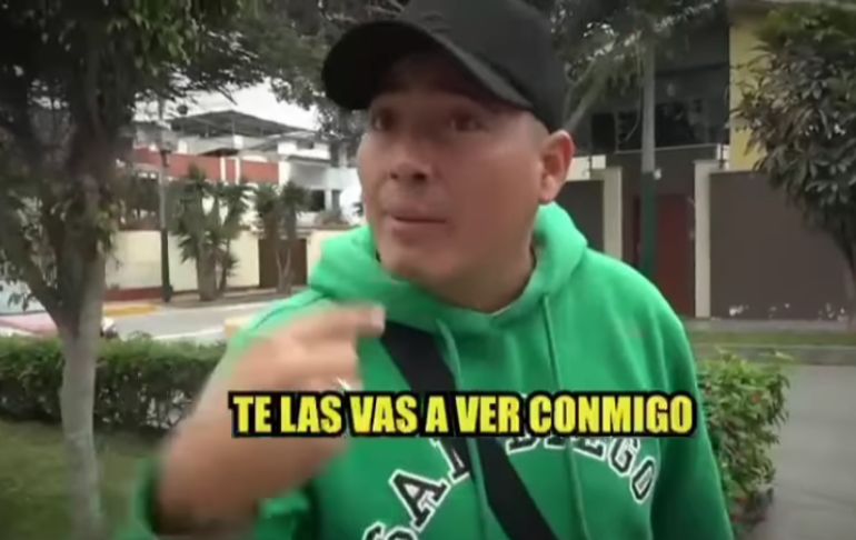 Portada: Pedro Loli amenaza a reportero de Amor y Fuego: "Te las vas a ver conmigo" [VIDEO]