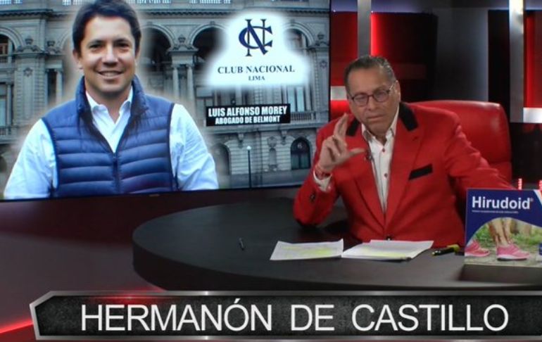 Portada: Phillip Butters revela que Luis Alfonso Morey se reúne con los asesores de Pedro Castillo en el Club Nacional [VIDEO]