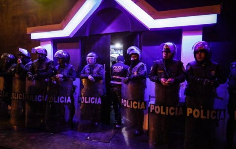 SMP: intervienen a más de 60 personas en discoteca que operaba como prostíbulo