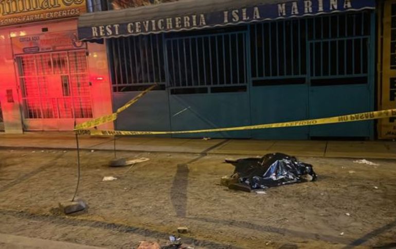 Portada: Puente Piedra: joven es asesinado a balazos a pocos metros del óvalo de Zapallal