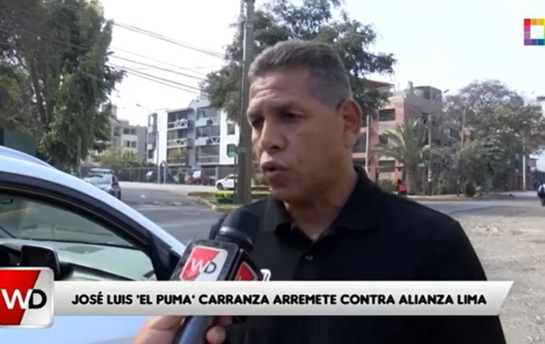 Portada: El 'Puma' Carranza sale en defensa del 'Chemo' del Solar: "Los de Alianza son los más llorones" [VIDEO]