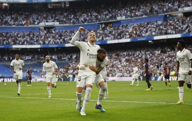 Liga Santander: Real Madrid le ganó el Clásico 3-1 al Barcelona