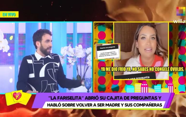 Rodrigo González a Ethel Pozo: “Si no fueras la hija de la dueña, no te daría trabajo nadie” [VIDEO]