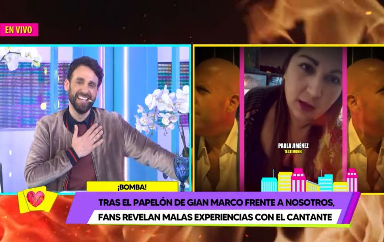 Portada: Rodrigo González tras mala actitud de Gian Marco: “Mi cariño por Regina Alcóver está intacto” [VIDEO]
