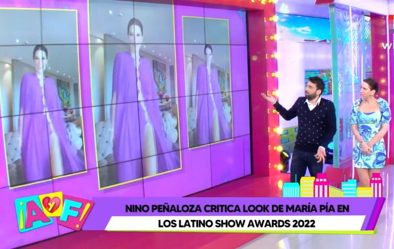 Portada: Rodrigo González a Nino Peñaloza tras cuestionar a María Pía: "El que se viste como chibolo eres tú" [VIDEO]