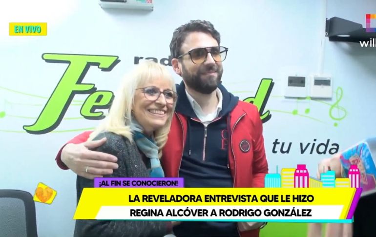 Rodrigo González: todo sobre su entrevista con Regina Alcóver [VIDEO]