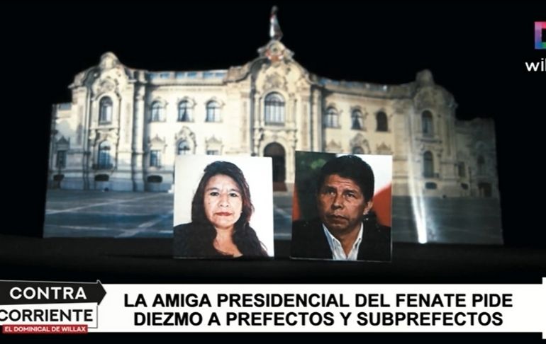 Portada: Amiga de Pedro Castillo coordina designaciones de autoridades políticas [VIDEO]