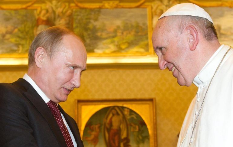 Rusia dispuesta a hablar con Estados Unidos y el papa Francisco sobre Ucrania