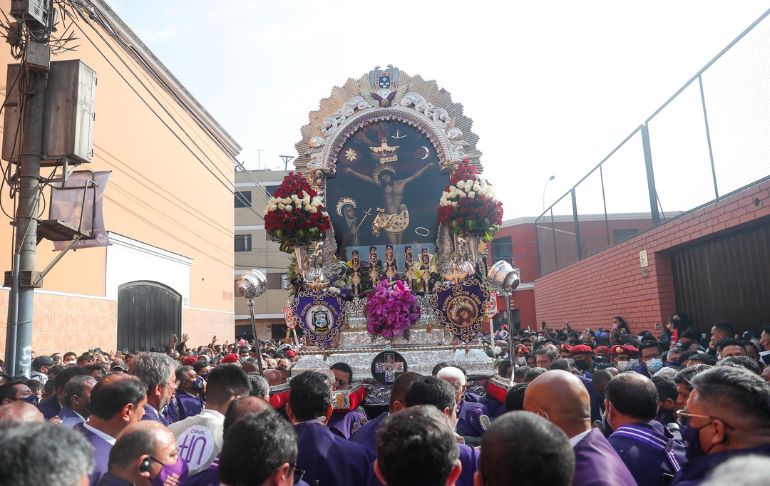 Señor de los Milagros: conoce AQUÍ los desvíos por su quinto recorrido procesional