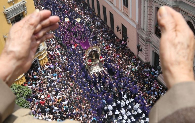 ¿Cuándo saldrá de nuevo el Señor de los Milagros? [FOTOS]