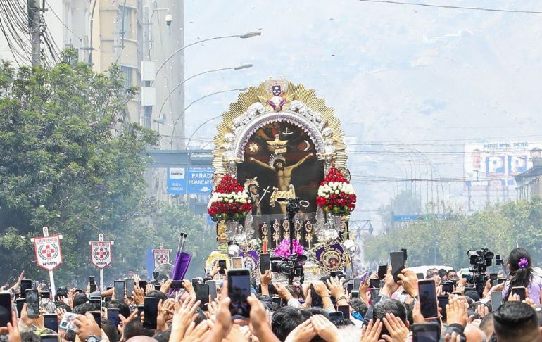 Señor de los Milagros: conoce la ruta de su tercer recorrido