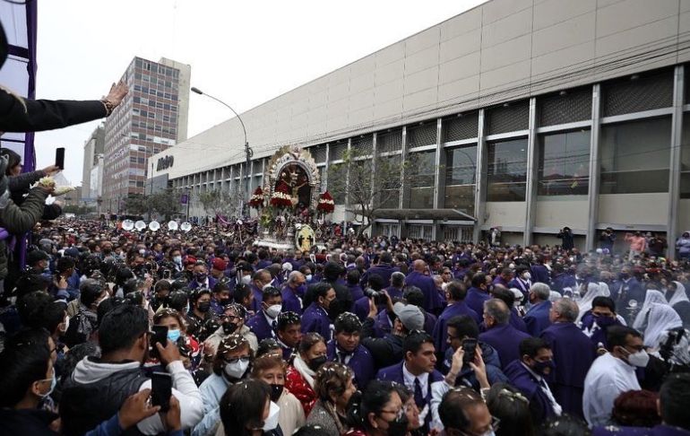 Portada: Señor de los Milagros: ¿cuáles son los desvíos de hoy 19 de octubre por la procesión?