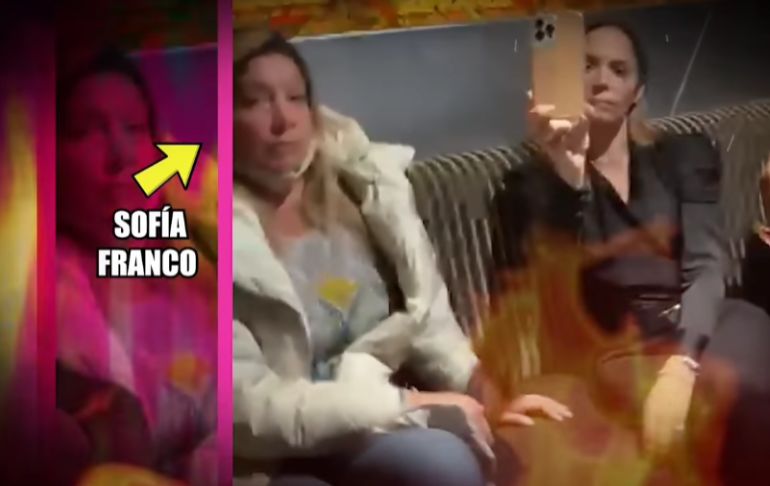 Sofía Franco es acusada de agredir a joven en karaoke: "Estaba completamente borracha"