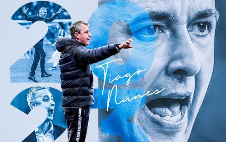 Portada: ¡Oficial! Sporting Cristal anunció al brasileño Tiago Nunes como su nuevo entrenador