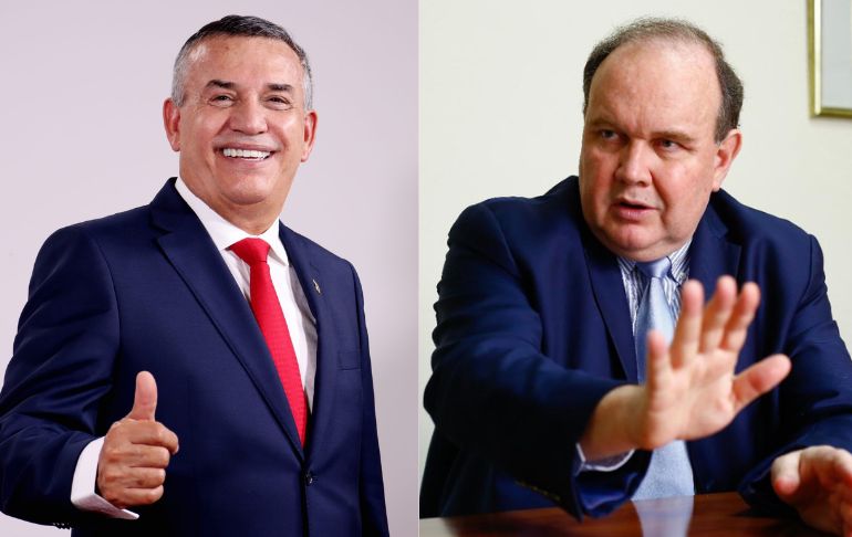 Portada: ONPE AL 58.391%: Daniel Urresti 25.893% y Rafael López Aliaga 25.369%