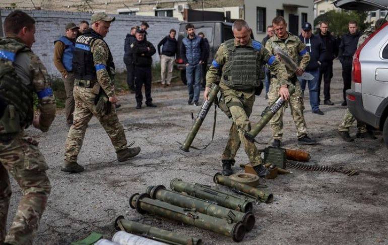 Ucrania desmiente a Rusia de estar preparando una "bomba sucia" en su propio territorio