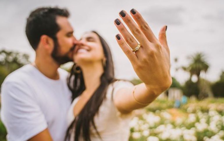 Valeria Flórez se comprometió con su novio: "Para toda la vida. Te amo"