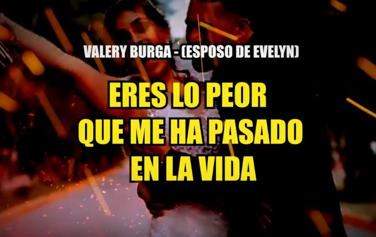 Valery Burga a Evelyn Vela: "Eres lo peor que me ha pasado en la vida" [VIDEO]