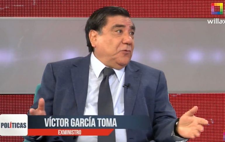 Víctor García Toma: "Aníbal Torres pretende cometer un fraude constitucional" [VIDEO]