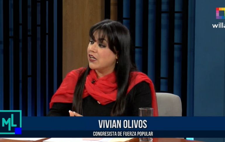 Vivian Olivos: "Luis Almagro ha venido a darle una lavada de cara a Pedro Castillo" [VIDEO]
