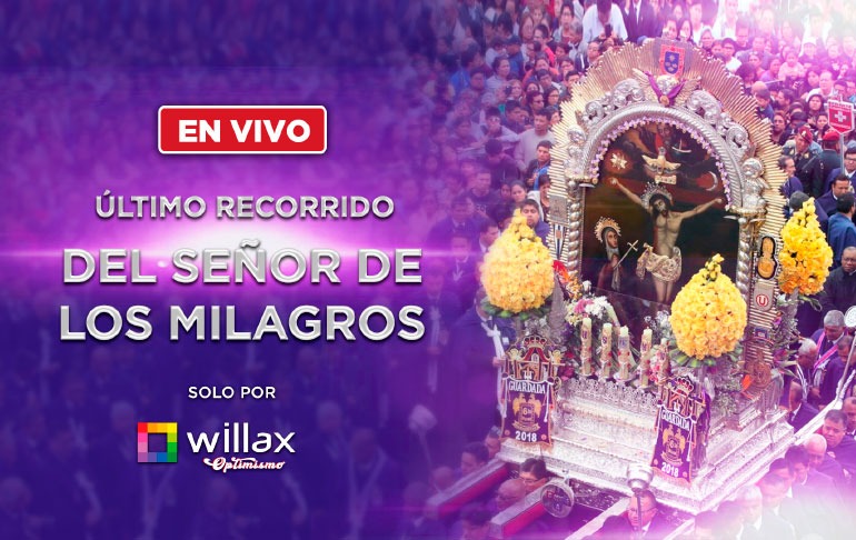 Así fue el último recorrido del Señor de los Milagros