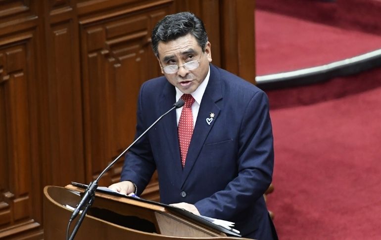 Willy Huerta: mañana se verá moción de censura contra ministro del Interior