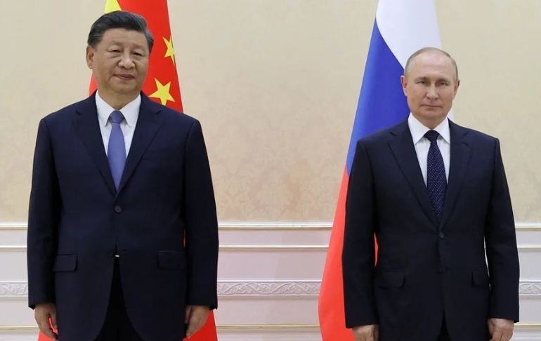 Portada: Xi Jinping sobre China y Rusia: Estamos dispuestos a servir de ejemplo como potencias mundiales responsables"