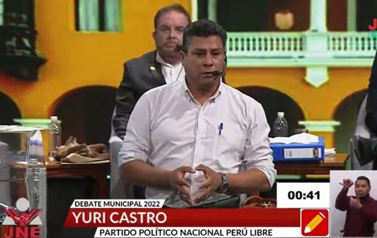 Portada: Yuri Castro nombraría a personajes cercanos a su campaña y a perulibristas en Municipalidad de Lima