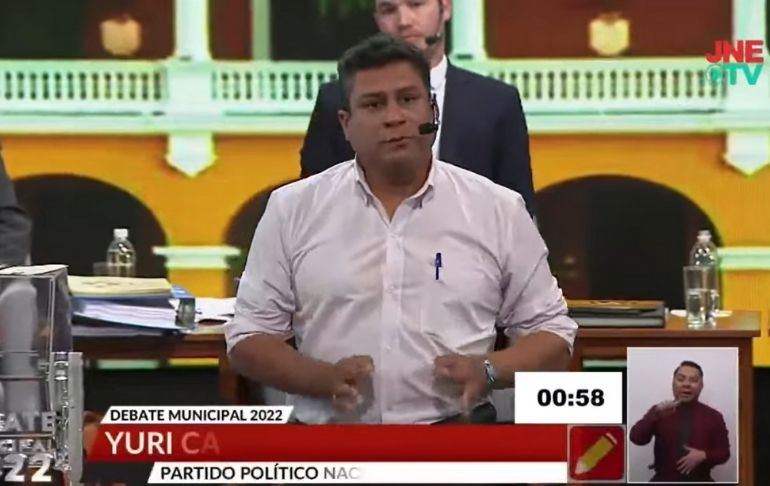 Yuri Castro: "Para poder luchar contra la corrupción tenemos que tener transparencia"