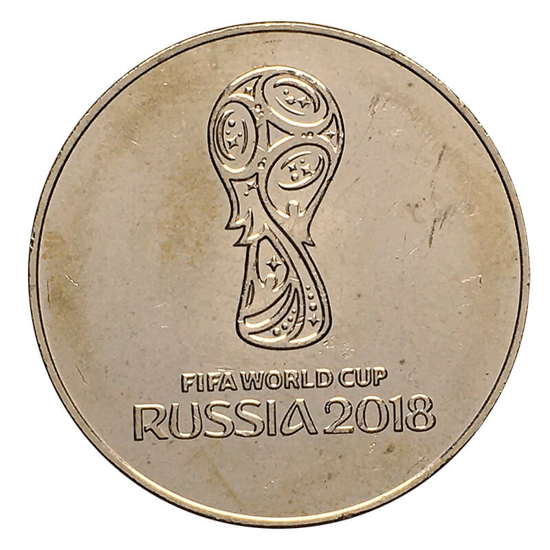 Folder copa do mundo Rússia 2018 com 4 moedas