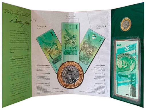 1 folder dos 25 anos do real (Numismática Completei)