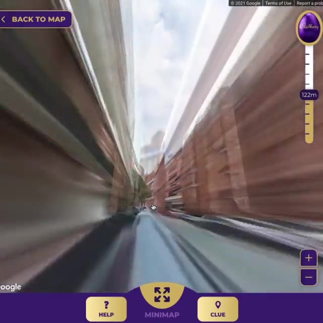 Screenshot of Lovies 7 Word Speech from Cadbury’s World Wide Hide