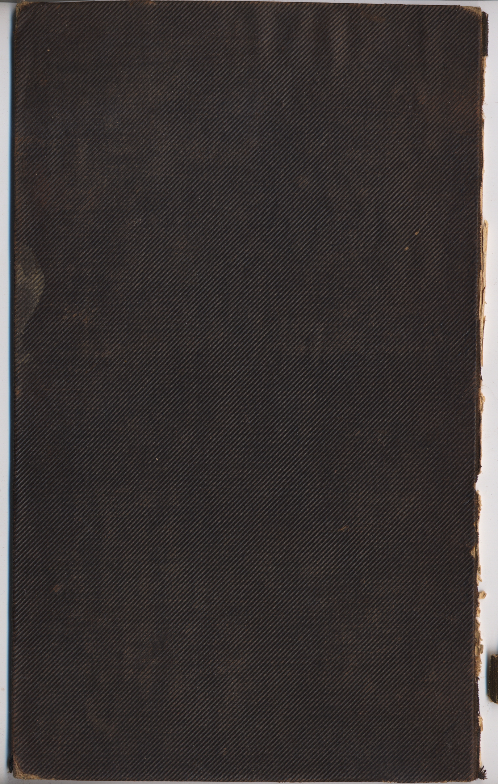 blank old book cover